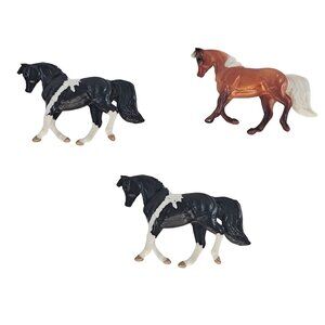 Breyer Mini Whinnies Cantering Morgan Mare Lot of 3 Heather Buttercup